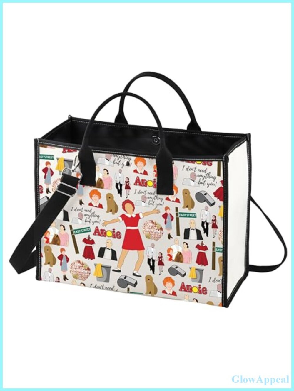 Canvas Tote Bag Heavyweight Double Stitching Shoulder Bag Gift for Women